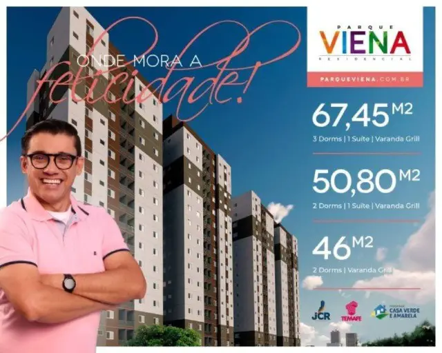 Foto 1 de Apartamento com 2 Quartos à venda, 46m² em Vila Hortencia, Sorocaba