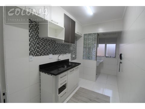 Foto 1 de Apartamento com 3 Quartos para alugar, 65m² em Camilópolis, Santo André