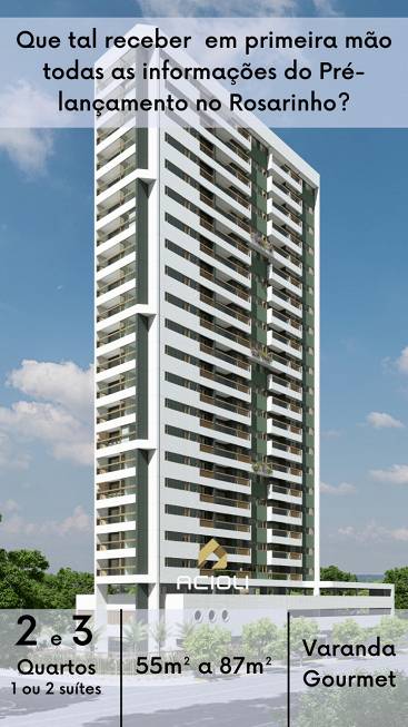 Foto 1 de Apartamento com 3 Quartos à venda, 87m² em Rosarinho, Recife