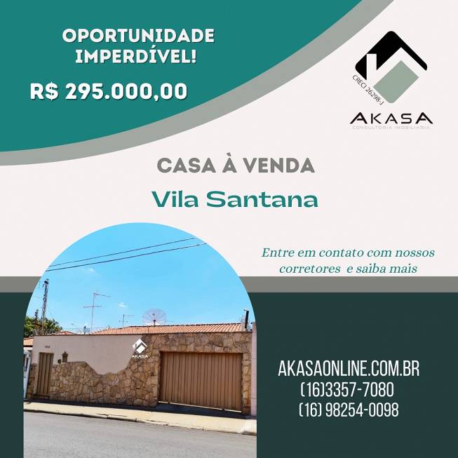 Foto 1 de Casa com 3 Quartos à venda, 92m² em Centro, Araraquara