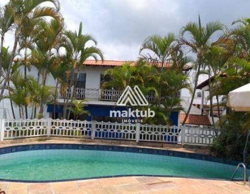 Foto 1 de Sobrado com 4 Quartos para alugar, 500m² em Vila Homero Thon, Santo André
