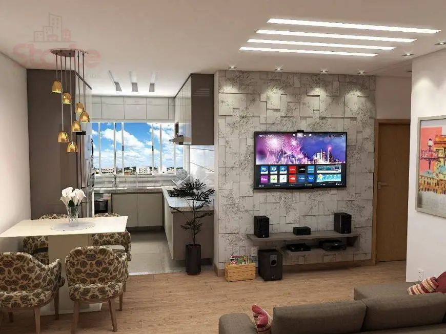 Foto 2 de Apartamento com 2 Quartos à venda, 60m² em Vida Nova, Uberlândia