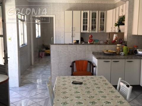 Foto 1 de Sobrado com 3 Quartos à venda, 154m² em Vila Claudio, Santo André
