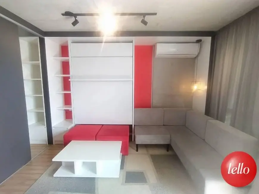 Foto 1 de Apartamento com 1 Quarto para alugar, 35m² em Santo Amaro, São Paulo