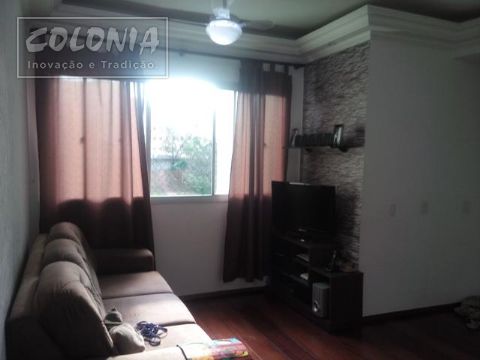 Foto 1 de Apartamento com 2 Quartos à venda, 54m² em Vila Lutecia, Santo André