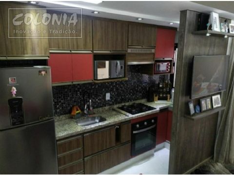 Foto 4 de Apartamento com 2 Quartos à venda, 41m² em Vila Valparaiso, Santo André