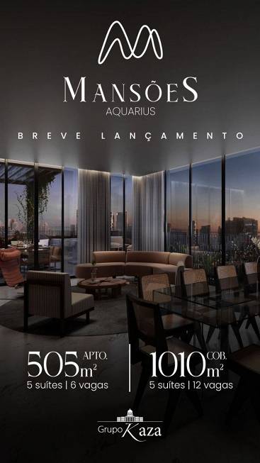 Foto 5 de Apartamento com 5 Quartos à venda, 505m² em Parque Residencial Aquarius, São José dos Campos