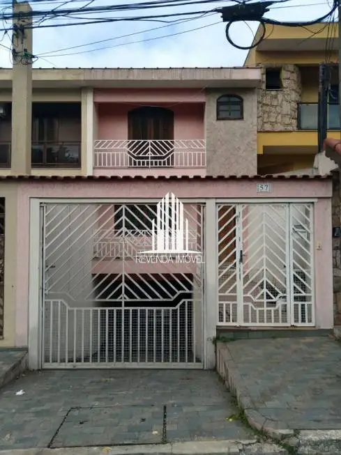 Foto 1 de Sobrado com 3 Quartos à venda, 205m² em Bangu, Santo André