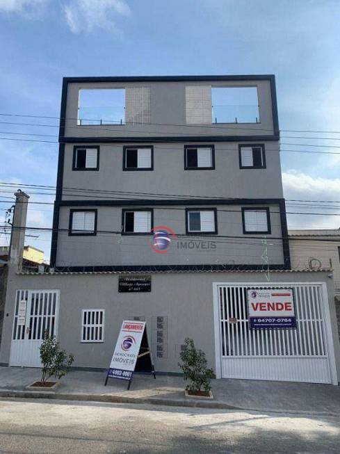 Foto 1 de Apartamento com 2 Quartos à venda, 44m² em Santa Maria, Santo André