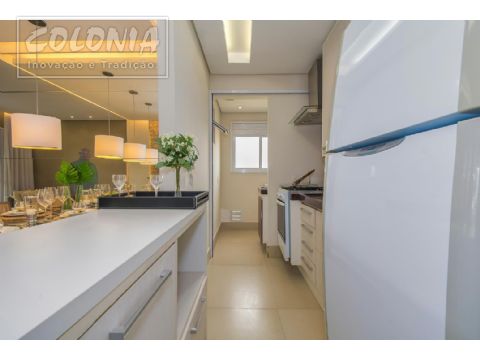 Foto 2 de Apartamento com 2 Quartos à venda, 50m² em Vila Bartira, Santo André