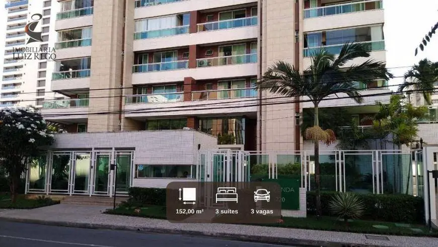 Foto 1 de Apartamento com 3 Quartos para alugar, 152m² em Meireles, Fortaleza