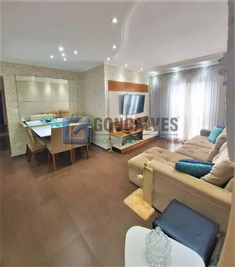 Foto 3 de Apartamento com 3 Quartos à venda, 83m² em Oswaldo Cruz, São Caetano do Sul