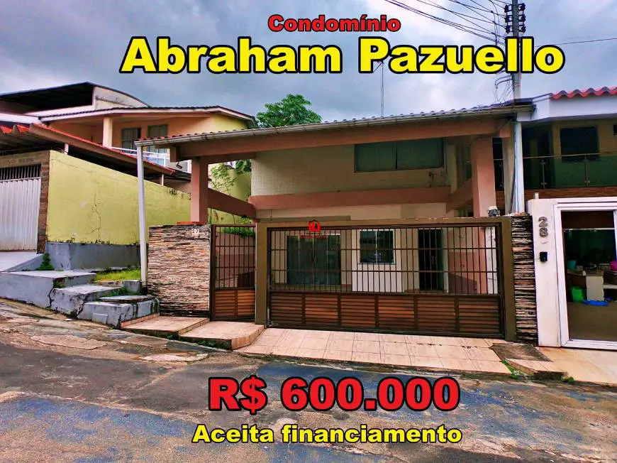 Foto 1 de Casa com 3 Quartos à venda, 136m² em Ponta Negra, Manaus