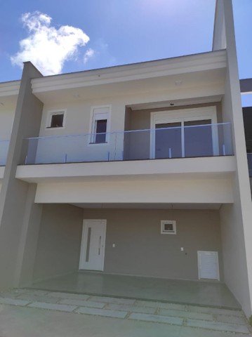Foto 1 de Casa de Condomínio com 3 Quartos à venda, 142m² em Saguaçú, Joinville