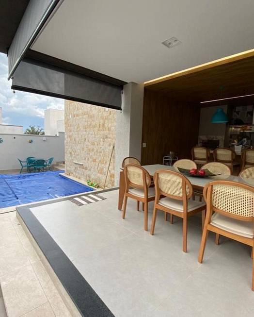 Foto 4 de Casa de Condomínio com 4 Quartos à venda, 276m² em Alphaville Flamboyant Residencial Araguaia, Goiânia