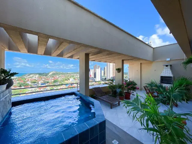 Foto 1 de Cobertura com 2 Quartos à venda, 115m² em Ponta Negra, Natal