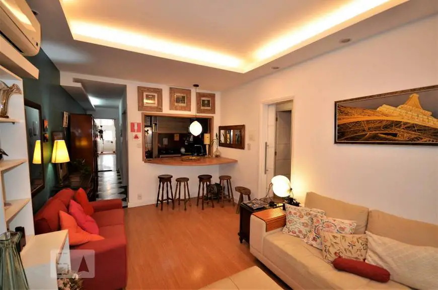 Foto 5 de Apartamento com 2 Quartos para alugar, 63m² em Humaitá, Rio de Janeiro