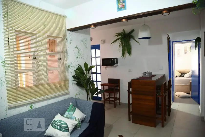 Foto 1 de Apartamento com 2 Quartos para alugar, 60m² em Vila Assunção, Praia Grande