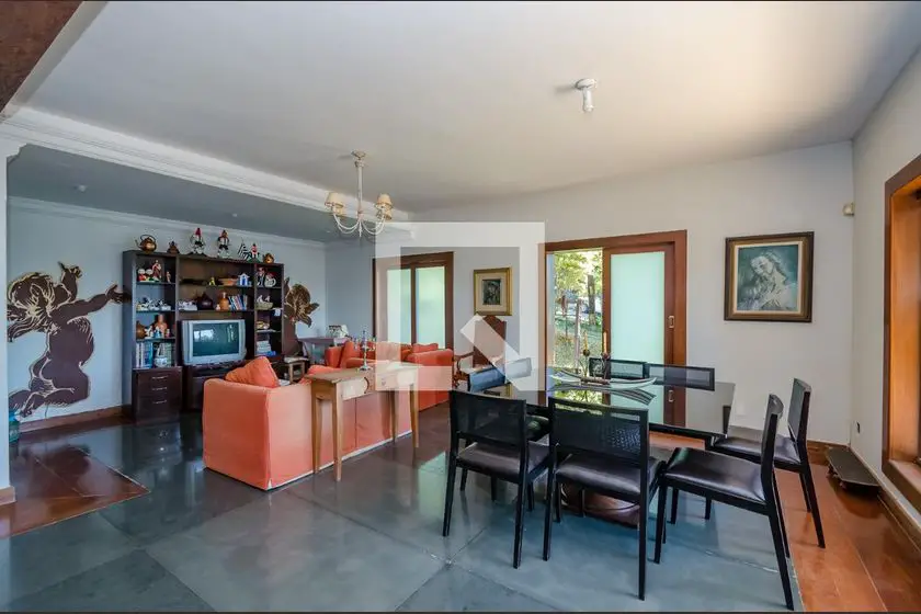 Foto 1 de Casa com 5 Quartos para alugar, 561m² em Condominio Ville de Montagne, Nova Lima