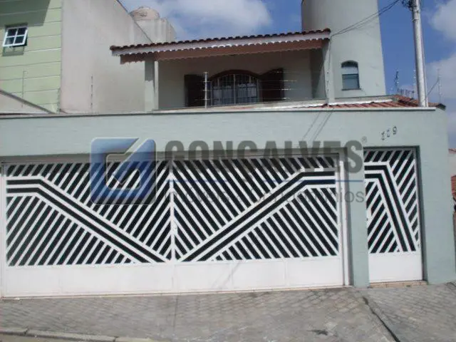 Foto 1 de Sobrado com 4 Quartos à venda, 390m² em Utinga, Santo André
