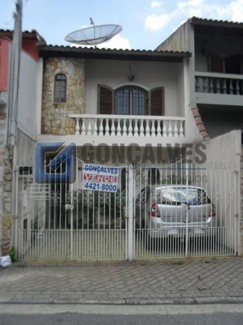Foto 1 de Sobrado com 4 Quartos à venda, 200m² em Vila Camilopolis, Santo André