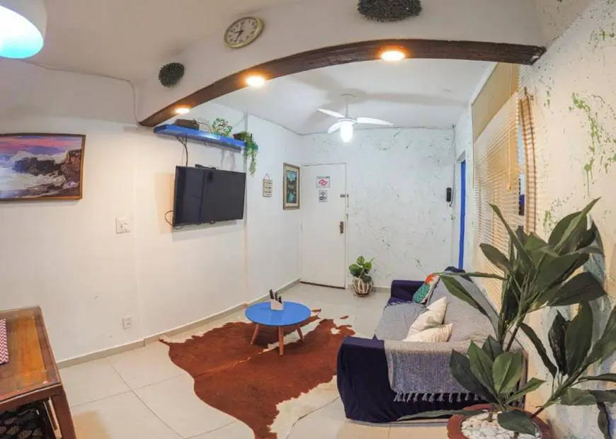 Foto 1 de Apartamento com 2 Quartos para alugar, 60m² em Cidade Ocian, Praia Grande