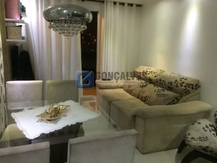 Foto 1 de Apartamento com 2 Quartos à venda, 52m² em Vila Homero Thon, Santo André