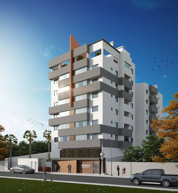 Foto 2 de Apartamento com 2 Quartos à venda, 57m² em Itaum, Joinville