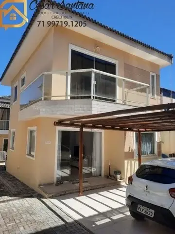Foto 1 de Casa de Condomínio com 4 Quartos para alugar, 140m² em Ipitanga, Lauro de Freitas