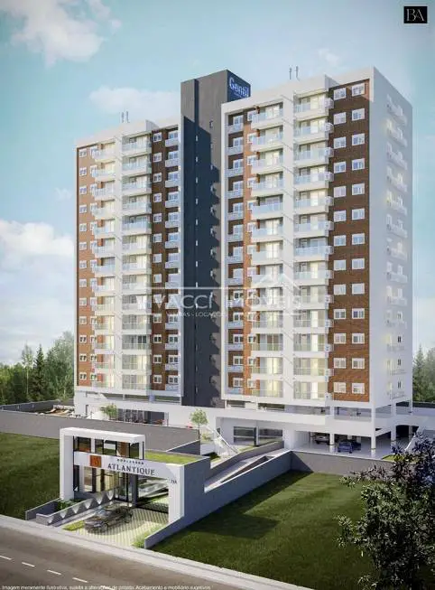 Foto 5 de Apartamento com 1 Quarto à venda, 45m² em Barreiros, São José