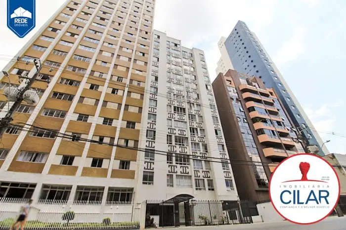 Foto 1 de Apartamento com 1 Quarto para alugar, 42m² em Centro, Curitiba