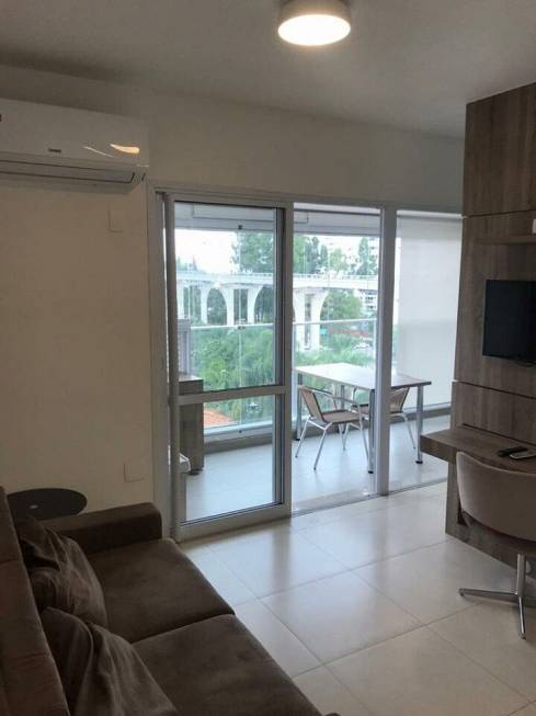 Foto 1 de Apartamento com 1 Quarto à venda, 43m² em Cidade Monções, São Paulo