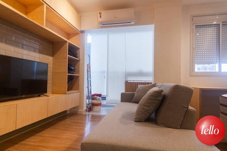 Foto 4 de Apartamento com 1 Quarto para alugar, 28m² em República, São Paulo