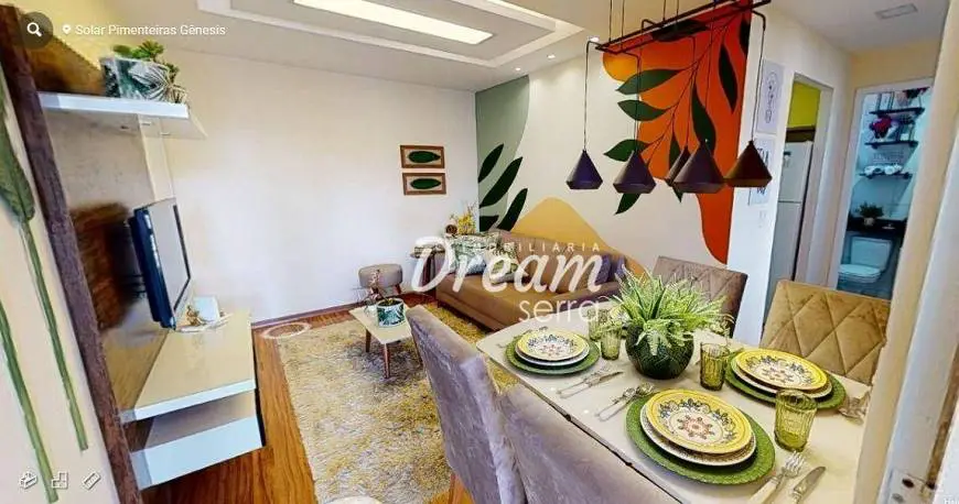 Foto 2 de Apartamento com 2 Quartos à venda, 49m² em Pimenteiras, Teresópolis
