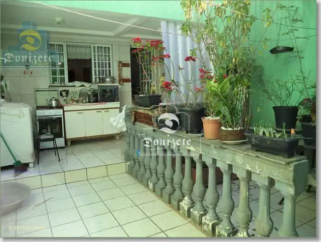 Foto 1 de Sobrado com 3 Quartos à venda, 180m² em Jardim, Santo André