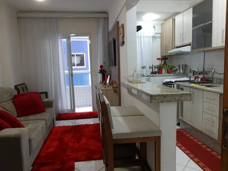 Foto 1 de Apartamento com 1 Quarto à venda, 41m² em Vila Caicara, Praia Grande