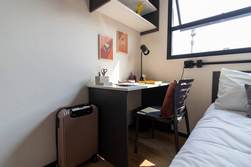 Foto 3 de Apartamento com 2 Quartos para alugar, 20m² em Vila Matias, Santos