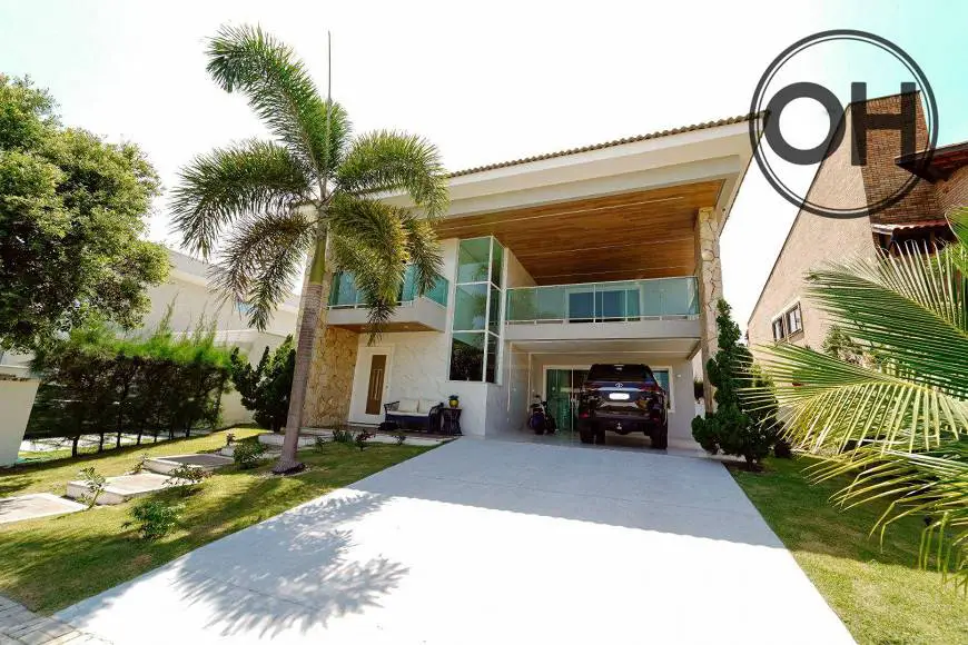 Foto 1 de Casa de Condomínio com 4 Quartos à venda, 450m² em Alphaville Fortaleza, Eusébio