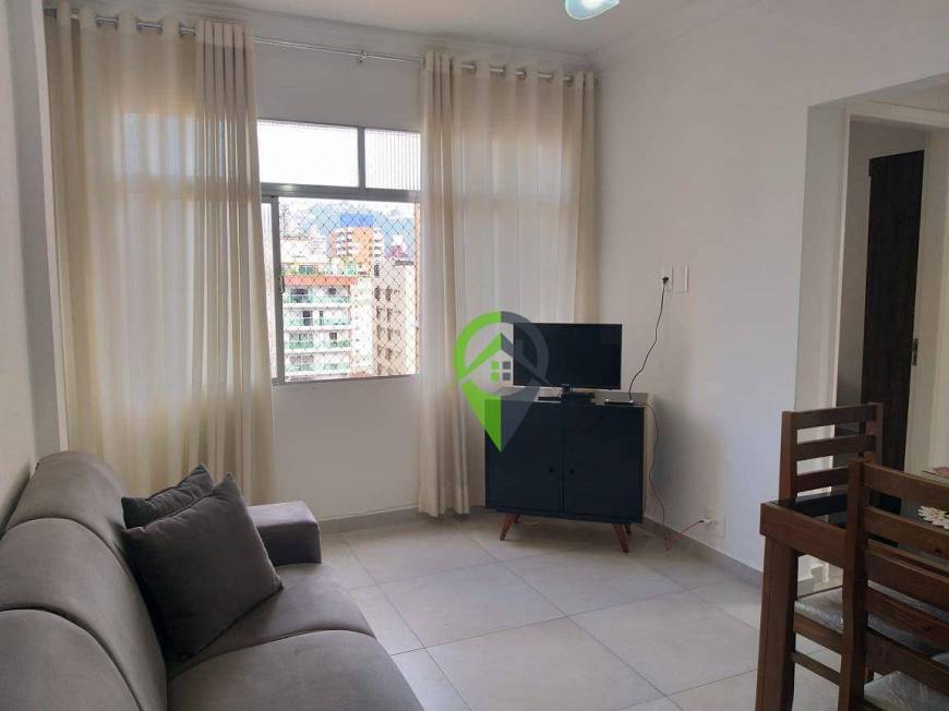 Foto 1 de Apartamento com 1 Quarto para alugar, 42m² em Gonzaga, Santos