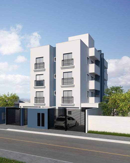 Foto 1 de Apartamento com 2 Quartos à venda, 50m² em Nova Brasília, Joinville
