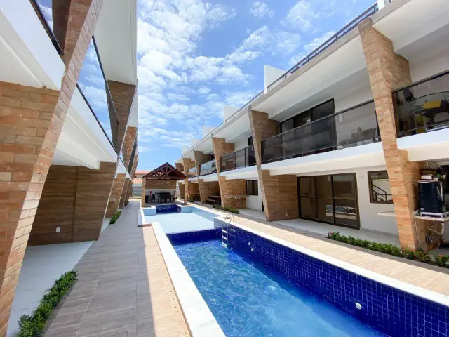 Foto 2 de Casa de Condomínio com 3 Quartos à venda, 128m² em Camboinha, Cabedelo