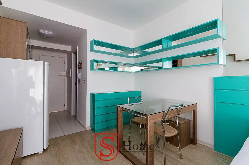 Foto 4 de Apartamento com 1 Quarto para alugar, 28m² em Centro, Curitiba