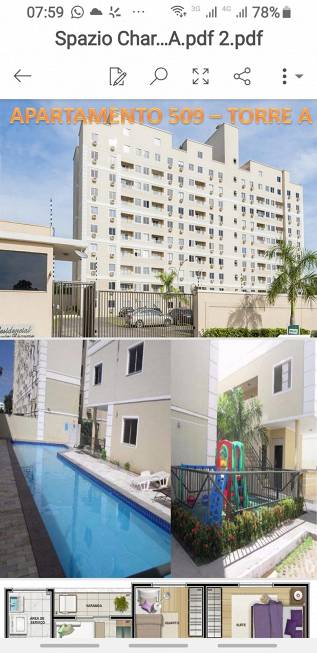Foto 2 de Apartamento com 3 Quartos para alugar, 70m² em Porto, Cuiabá