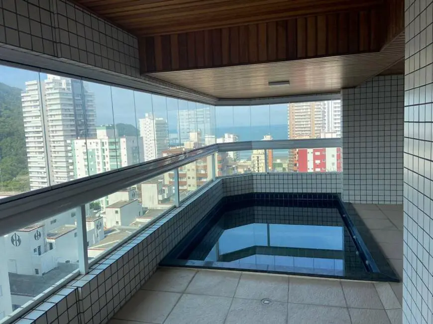 Foto 1 de Apartamento com 4 Quartos à venda, 210m² em Canto do Forte, Praia Grande