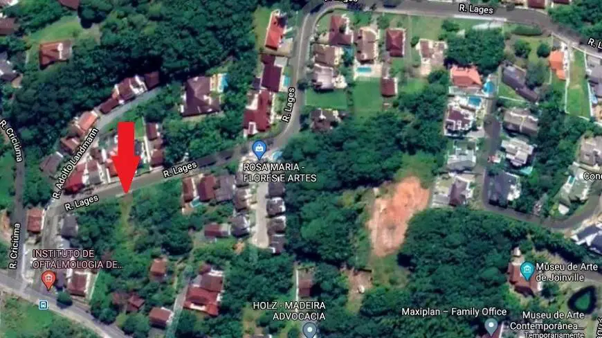 Foto 1 de Lote/Terreno à venda, 800m² em América, Joinville