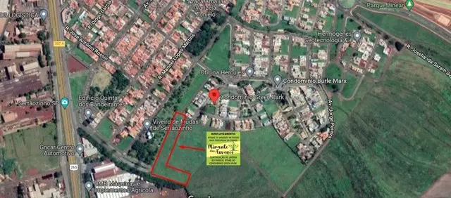 Foto 3 de Lote/Terreno à venda, 306m² em Jardim Sumare, Sertãozinho