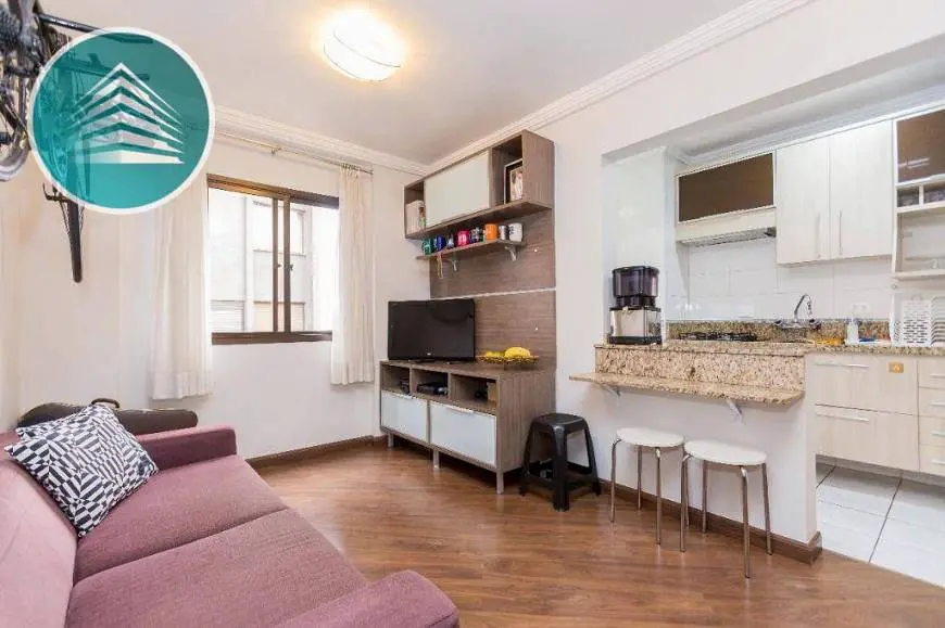 Foto 4 de Apartamento com 1 Quarto à venda, 37m² em Bigorrilho, Curitiba