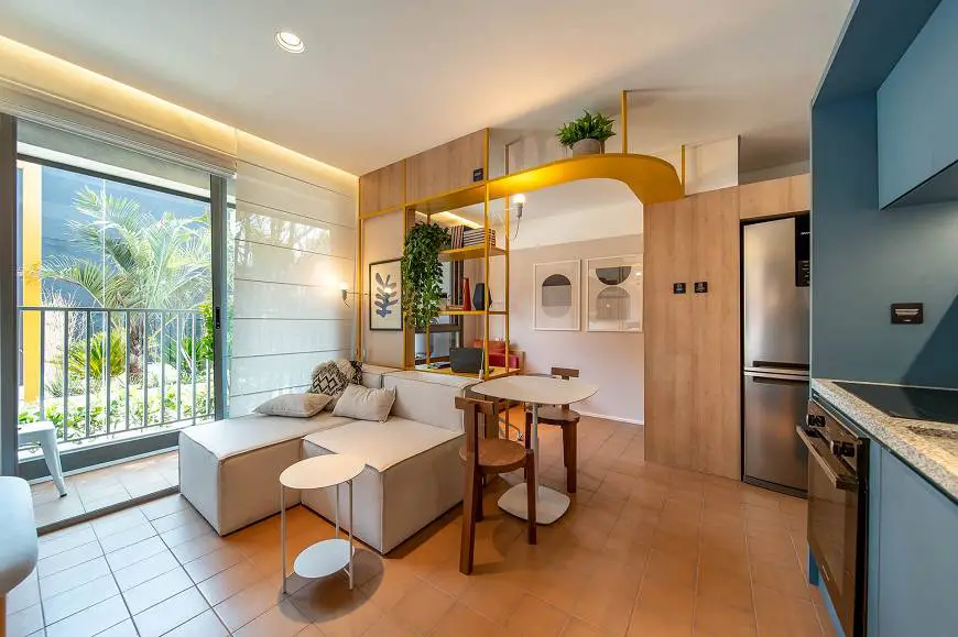 Foto 3 de Apartamento com 1 Quarto à venda, 25m² em Ibirapuera, São Paulo