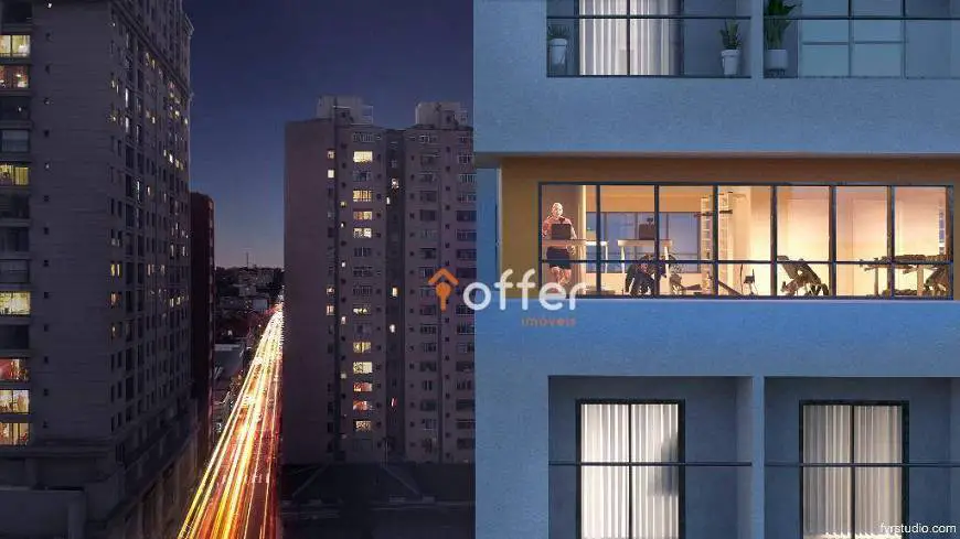 Foto 5 de Apartamento com 1 Quarto à venda, 24m² em Centro, Curitiba