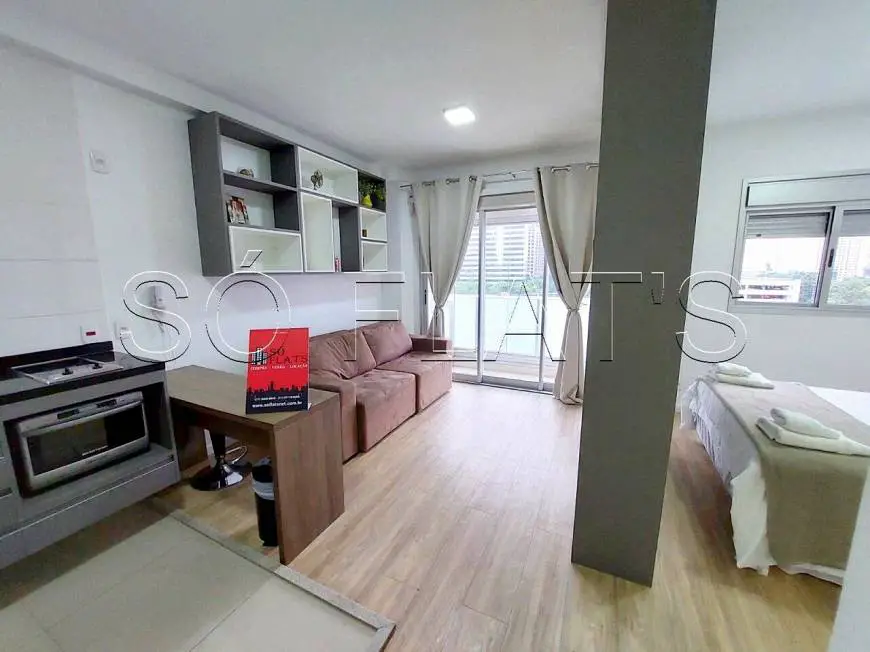 Foto 1 de Apartamento com 1 Quarto para alugar, 33m² em Chácara Santo Antônio, São Paulo